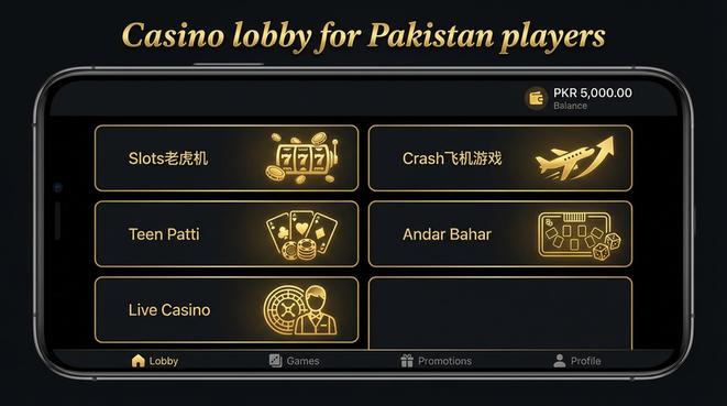 Lobby view of rs786 for Pakistan users - 4